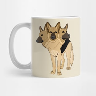 German Shepherd Cerberus Mug